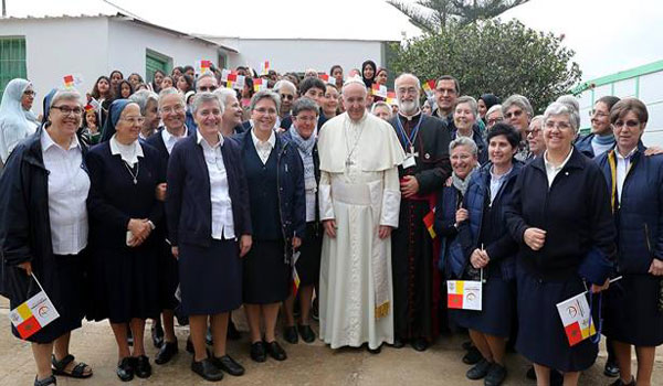 البابا فرانسيس يزور المركز القروي للأعمال الاجتماعية بتمارة