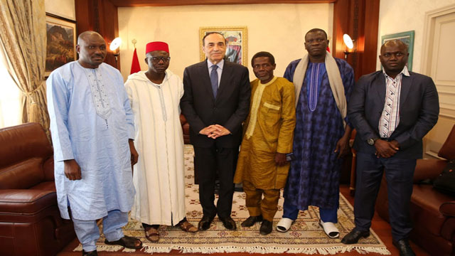رئيس مجلس النواب يتباحث مع  وفد برلماني من غامبيا