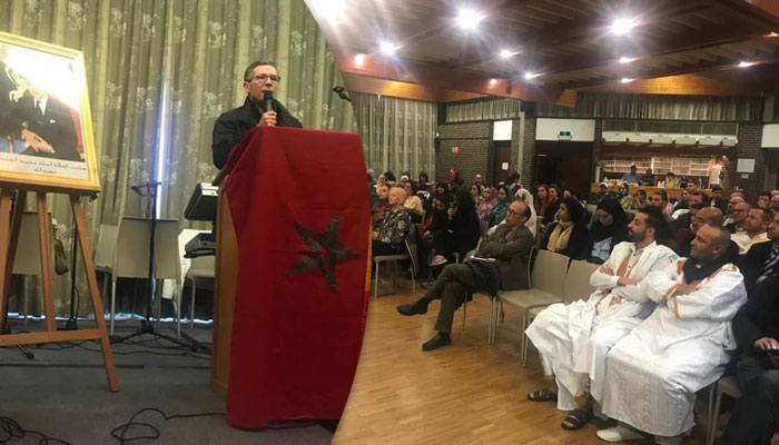 لقاء تواصلي ناجح لسفير المغرب ببلجيكامع الجالية المغربية بمدينة جيل