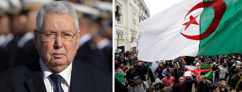 تنديد حقوقي جزائري بالقمع البوليسي  لمظاهرات رفضت تنصيب ابن صالح رئيسا