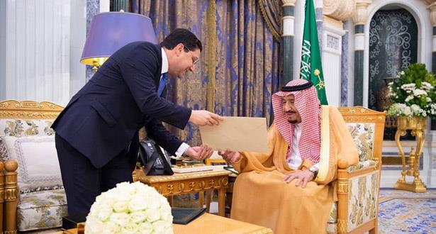 رسالة من الملك محمد السادس إلى الملك سلمان بن عبد العزيز آل سعود