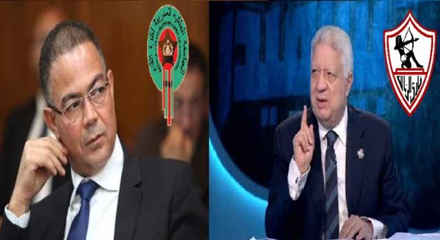 مرتضي منصور رئيس الزمالك يحذر لقجع: "إوع" تفسد العلاقات المصرية المغربية(مع فيديو)