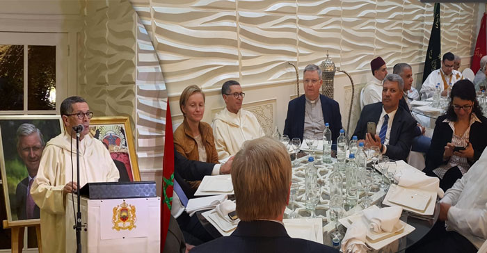 حضرته أطياف سياسية ودينية مختلفة: سفارة المغرب ببلجيكا تقيم حفل إفطار بهيج