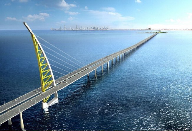 الكويت تدشن رابع أطول جسر بحري في العالم