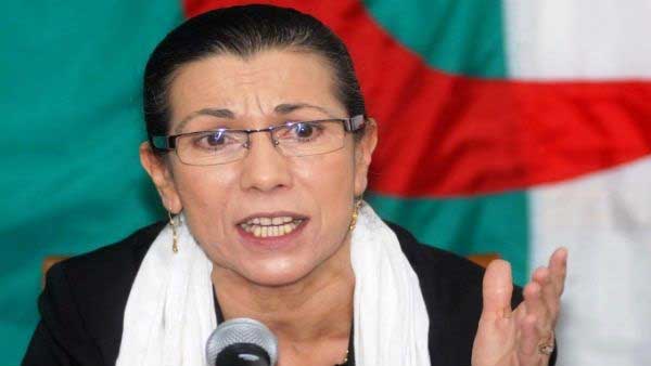 إيداع لويزة حنون الأمينة العامة لحزب العمال الجزائري السجن(مع فيديو)