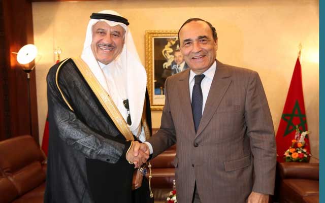 خلال استقباله من طرف المالكي...سفير السعودية بالرباط يؤكد أن بلاده تقف دائما مع الوحدة الترابية للمغرب