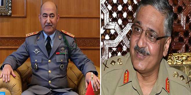 بأمر من الملك.. عبد الفتاح الوراق يستقبل رئيس هيئة الأركان المشتركة للقوات المسلحة الباكستانية