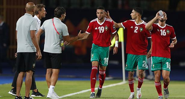 المنتخب المغربي ينهي الشوط الأول فائزا على منتخب "الفيلة"