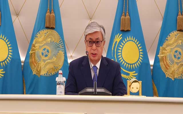 رئيس كازاخستان الجديد : علاقاتنا مع العالم العربي سوف تشهد تطوراً في المرحلة المقبلة