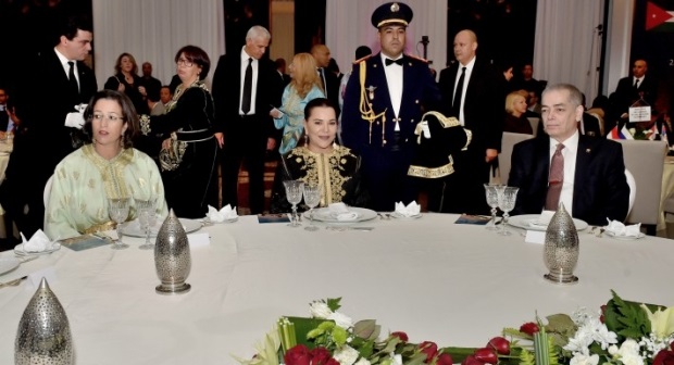 الأميرات يترأسن بطنجة مأدبة عشاء أقامها الملك محمد السادس بمناسبة ذكرى عيد العرش