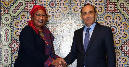 المالكي يستقبل رئيسة اللجنة الإفريقية لحقوق الإنسان والشعوب