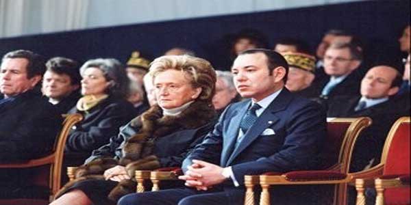 الملك لبيرناديت شيراك: الرئيس شيراك كان إنسانا ودودا ومتواضعا، مرتبطا بالمغرب منذ أمد بعيد
