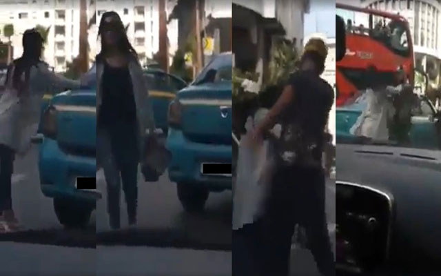 هكذا تفاعلت ولاية أمن طنجة مع مقطع فيديو يُظهر سيدة وهي تلحق خسائرا بسيارة أجرة