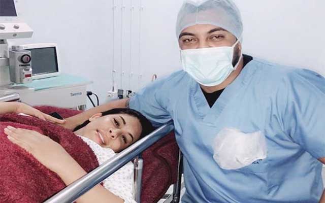الفنانة نجاة الرجوي ترزق بمولود جديد وتوجّه رسالة لطبيبتها