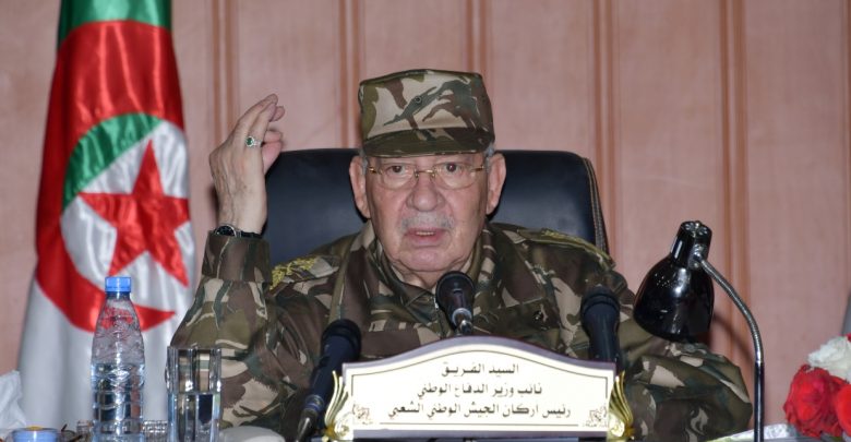 قايد صالح يتهم أحزابا بالتآمر ضد الجزائر ويهددها !!