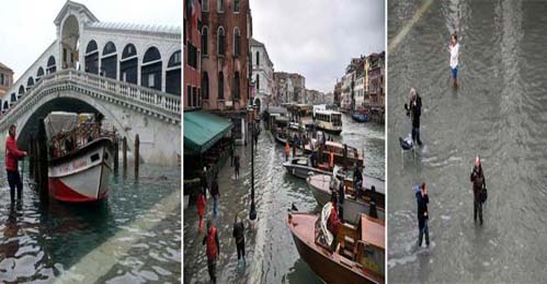 فينيسيا تغرق في أسوأ فيضانات منذ 50 عاماً