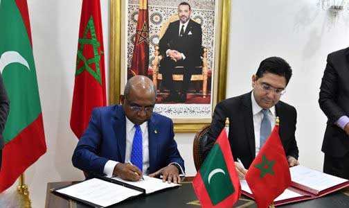 المغرب والمالديف يوقعان أربع اتفاقيات للتعاون الثنائي تخص هذه المجالات