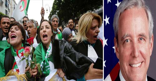 السفير الأمريكي السابق في الجزائر يستغرب تجاهل الإعلام الدولي للحراك الشعبي