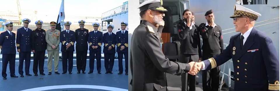 ميناء البيضاء يستقبل سفينتين تابعتين للبحرية الباكستانية