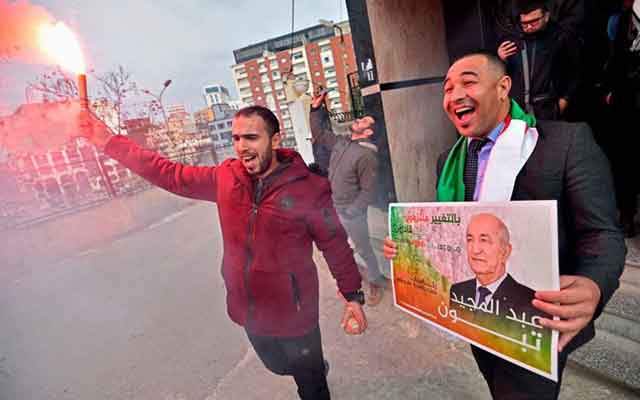 متظاهرون : تبون الكوكايين يريد أن يصبح رئيسا للجزائر!
