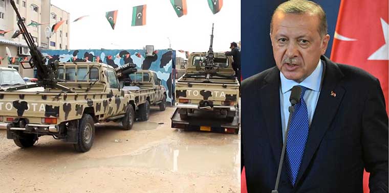أردوغان يحيي أمجاد الإمبراطورية العثمانية ويقرر إرسال جنود إلى ليبيا