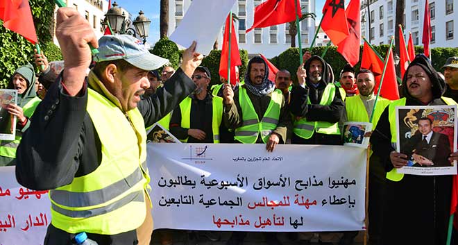 إغلاق المجازر يُخرج جزاري ضواحي الدار البيضاء للاحتجاج أمام البرلمان