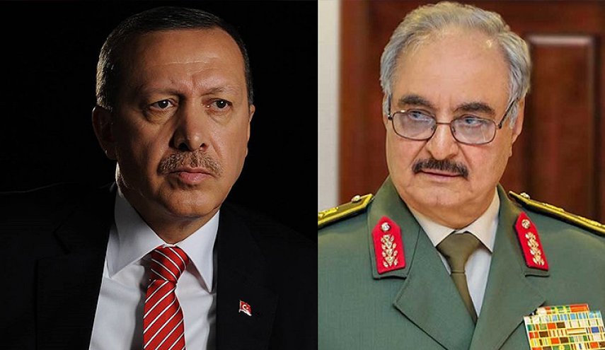 حفتر يتهم أردوغان بالمغامرة لإحياء الإرث العثماني في ليبيا والمنطقة