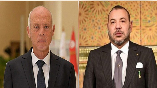 الملك محمد السادس يجري مباحثات مع الرئيس التونسي