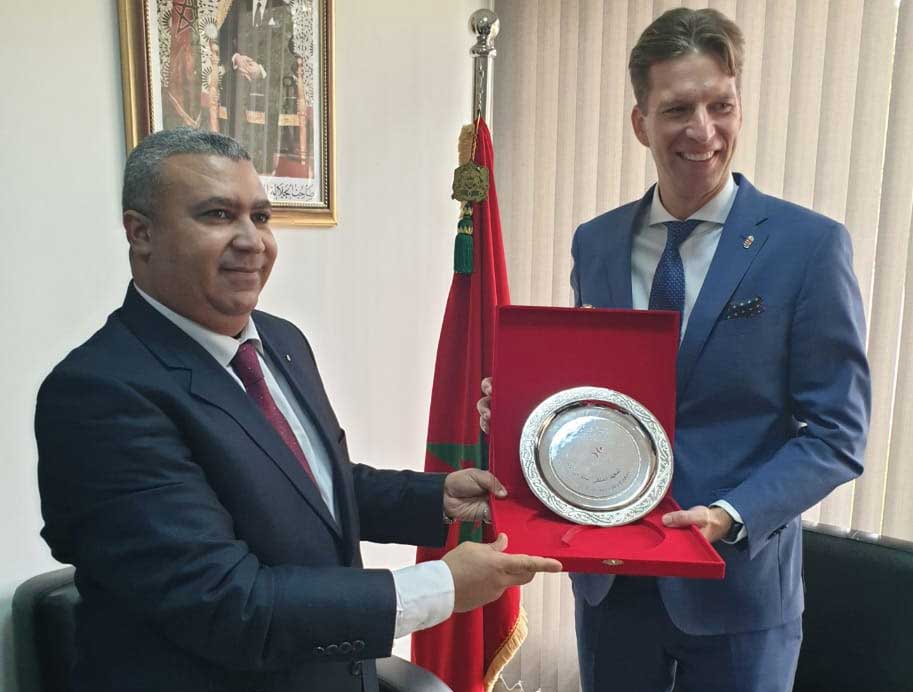 أتلاتي وسفير هنغاريا يرصدان العلاقات الدبلوماسية الرياضية بين البلدين