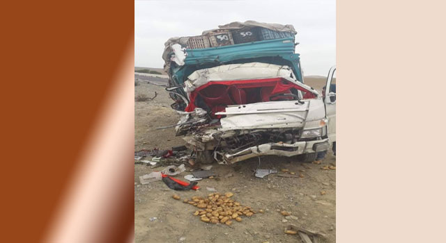 مصرع شخص وإصابة آخر إثر اصطدام  شاحنتين في تازة