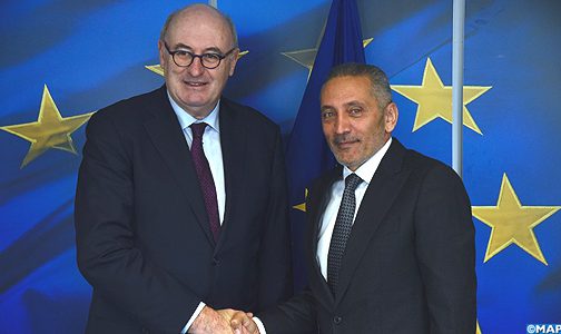المغرب والاتحاد الأوروبي يعبران عن إرادتهما المضي قدما في شراكتهما الاقتصادية والتجارية