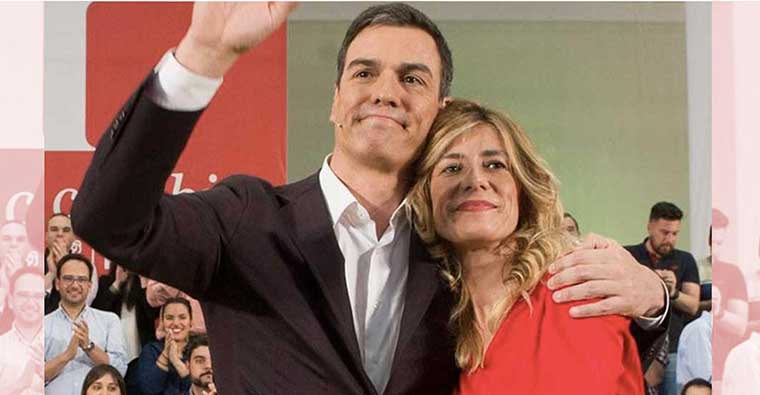 كورونا تصيب زوجة رئيس الوزراء الإسباني بيدرو سانشيز