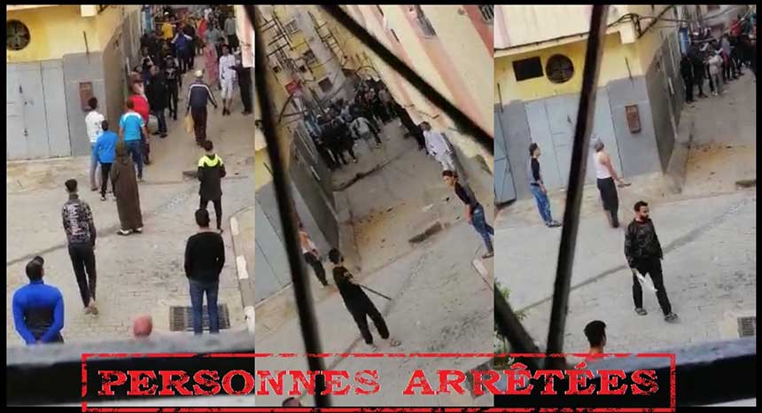 بوليس فاس يعتقل "أبطال" فيديو خرق الطوارئ والعنف والرشق بالحجارة