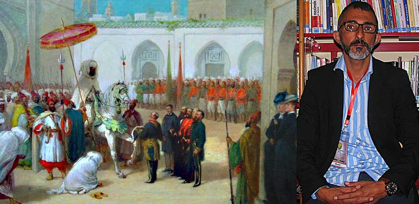 السلطان مولاي الحسن يخص السفير باستقبال خرافي في "المشور" (2)