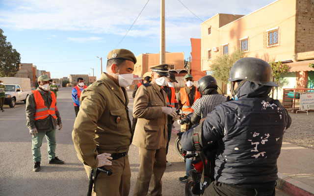 تعرف على عدد المعتقلين الذين خالفوا قانون الطوارئ الصحية بالمغرب