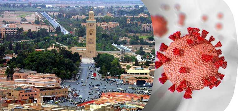تعرف على خريطة تفشي فيروس كورونا بمدينة مراكش