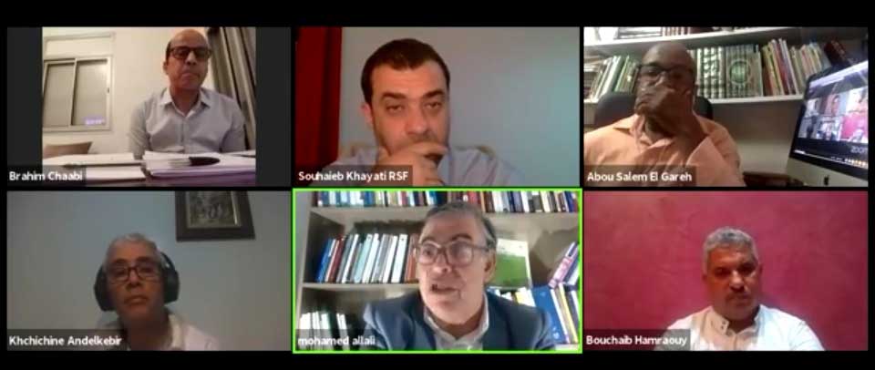 ممثلو منظمات إعلامية ونقابية وطنية ودولية يناقشون الترتيب العالمي لحرية الصحافة بالمغرب