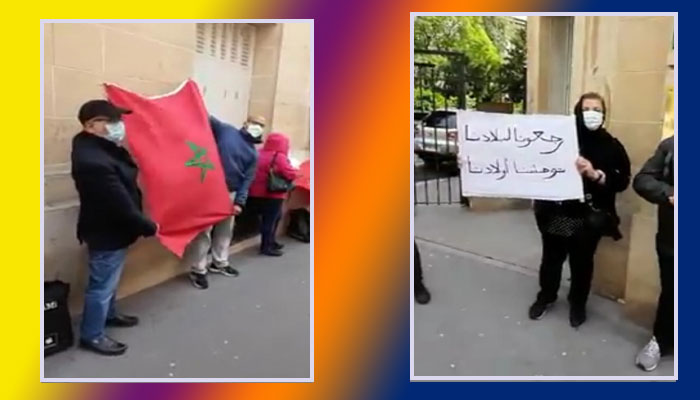 المغاربة العالقون بالخارج ينظمون وقفات احتجاجية بأوربا(مع فيديو)