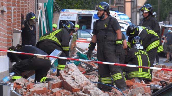 مصرع مغربية وطفليها في حادث انهيار شرفة مبنى بإيطاليا