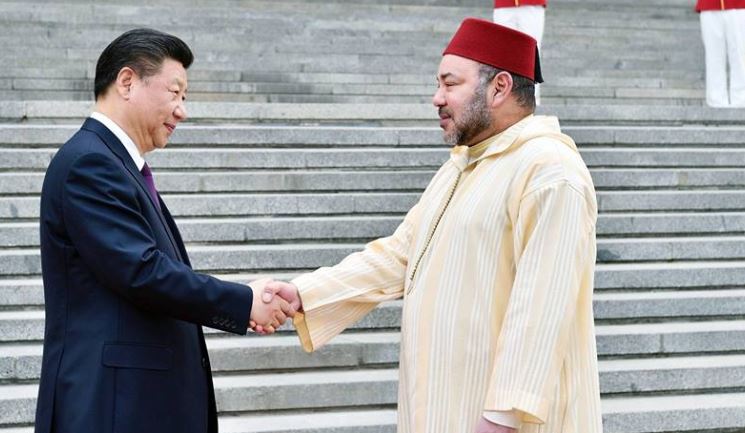 الملك محمد السادس يجري محادثات هاتفية مع رئيس جمهورية الصين الشعبية