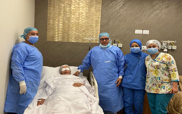 هذا ما قاله الدكتور شهبي عن والدته بعد خروجها من غرفة الجراحة بمصحة العين كاليفورنيا