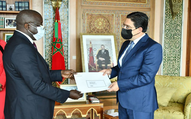 الوزير بوريطة يستقبل السفير الجديد لغينيا بيساو بالمغرب