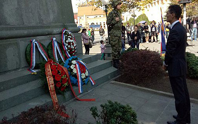 تكريم جنود مغاربة ساهموا في تحرير مدينة زاجيكا الصربية