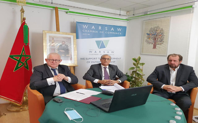 غرفة التجارة والصناعة للدار البيضاء والغرفة التجارية لوارسو توقعان اتفاقية شراكة للتنمية بين المغرب وبولونيا