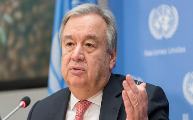 الأمين العام للأمم المتحدة يجدد التأكيد على مرتكزات الحل السياسي لقضية الصحراء المغربية