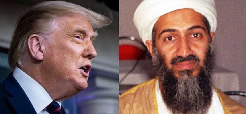 تغريدة الرئيس الأمريكي تعيد الحياة لزعيم "القاعدة" أسامة بن لادن