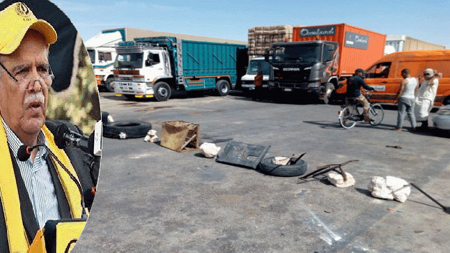 الزاير يطلب حماية السائقين من قطاع الطرق في معبر الكركرات
