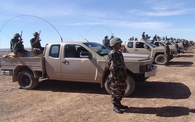 القوات العسكرية الموريتانية تتحرك على صعيد جنوب المغرب لمحاصرة البوليساريو