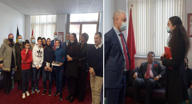 قنصلية المغرب ببروكسل تحتفي بالفائزين بالنسخة الأولى من “إي- تشالنج للصداقة المغربية-البلجيكية”