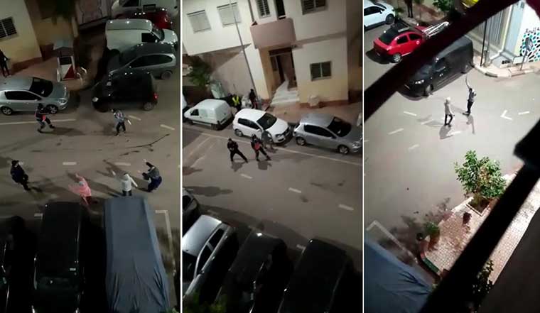 بوليسي يطلق النار بالدار البيضاء لحماية زملاء له تعرضوا لاعتداء جسدي (مع فيديو)